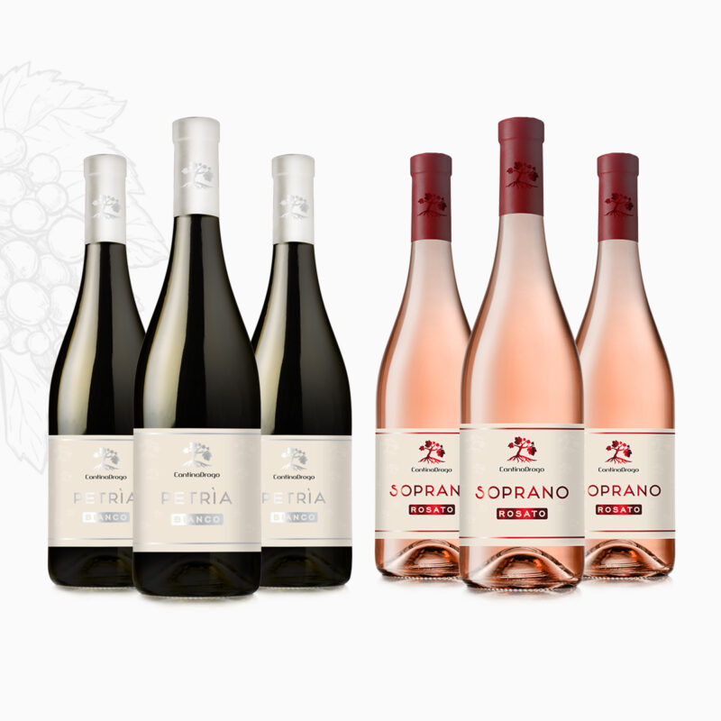 Mix wine box (3 Petrìa, 3 Soprano)